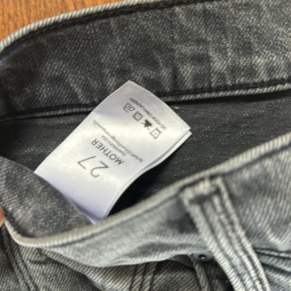 MOTHER gray denim 27 - Picture 4 of 6